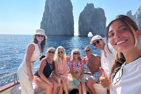 Capri Blue Grotto Small-Group Boat Day Tour From Sorrento