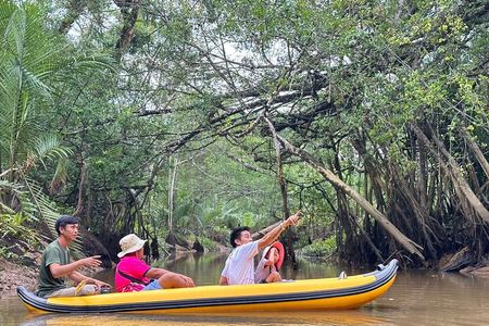 Khao Lak Elephant Sanctuary Visit and Mangrove Kayak Tour