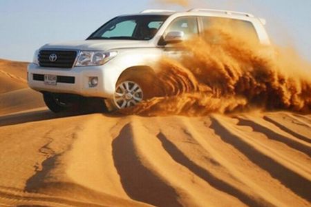 Dubai Morning 4x4 Desert Safari Sharing Sand Boarding Camle Ride