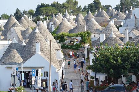From Bari: Visit Polignano a Mare and Alberobello
