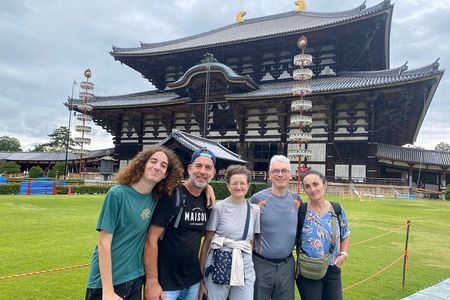 Nara Day Trip from Osaka by Private Car with Licensed Guide