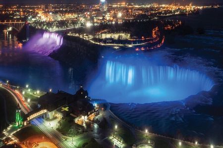 From Toronto:Winter Festival of Lights Niagara Falls Evening Tour