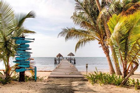 Day Pass to Private Clothing Optional Beach Resort in Xcalak