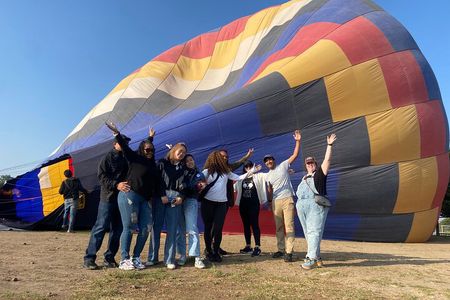 Balloon Flight with Cave Breakfast and CDMX Round Trip