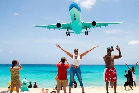 St Martin Best Sightseeing, Beach, Shopping & Planes Tour