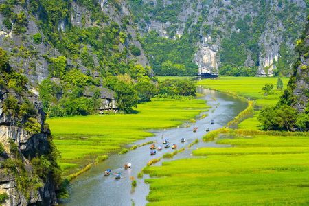 Ninh Binh Small Group Day Tour from Hanoi by Luxury DCAR