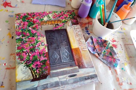 One Painting in One Day, Doors of San Miguel