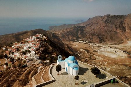 Shared Full Day Volcano Sightseeing in Nisiros with Guide