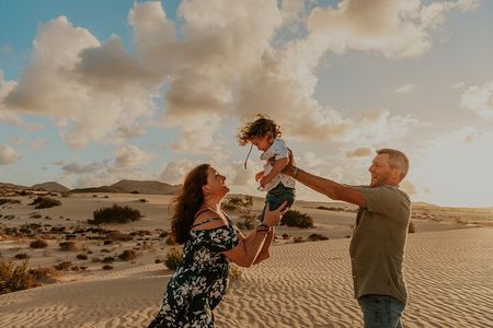 Private family photoshoot - Corralejo Fuerteventura