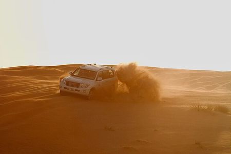 Dubai Morning Safari with Camel Ride & Dune Bashing Experience 