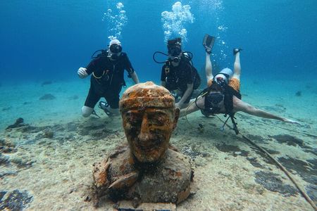 Try diving without previous experience from shore