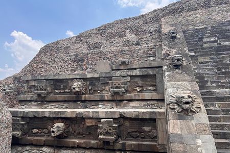 100% Private Tour in Teotihuacán Pyramids from Mexico City
