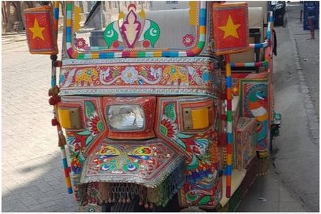 Rangeela Rickshaw Walled City Lahore Guided Tour 