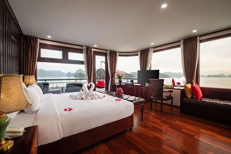 Luxury Halong & Lan Ha Bay Cruise 2D1N All-Inclusive from Hanoi