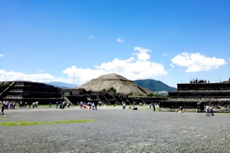 Teotihuacan Y Basilica with driver and guide included.