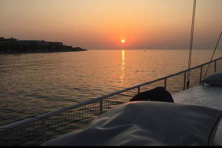 Rhodes Sunset Cruise - Swim and Dine w/ Live Music & Sunset! 