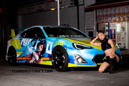 JDM Itasha trip to famous car meet up spot Daikoku Parking 