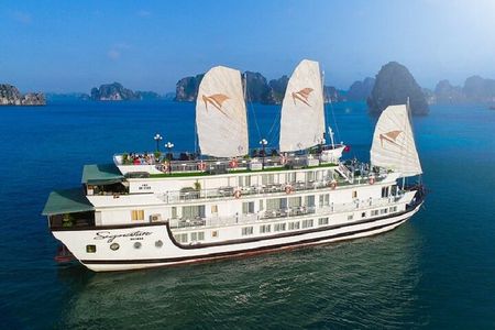 2D1N Bai Tu Long Bay on Luxury Wooden Junk