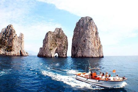 Full Day Boat Tour from Amalfi to Capri