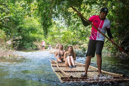 Khao Lak: Half day Bamboo Rafting Tour with Lunch