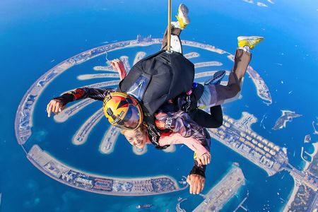 Private Skydive at the Palm Dubai Experience with Transfer Option