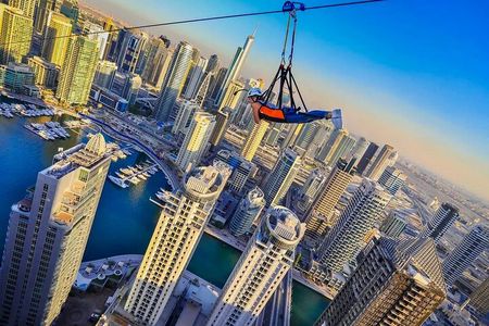 XLine Dubai Marina Zipline Ride with Transfers Options