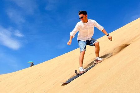 Sandboarding guided experience With Quad Bike 