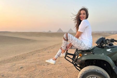Desert Safari by Quad Bike Around Pyramids