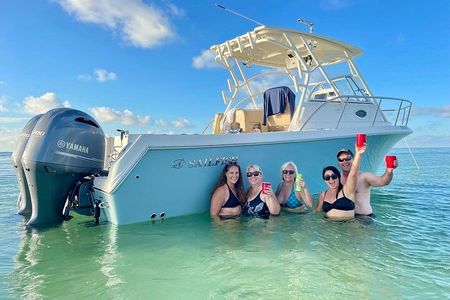 Key West Sandbar Fishing Snorkel Catch and Cook Excursions