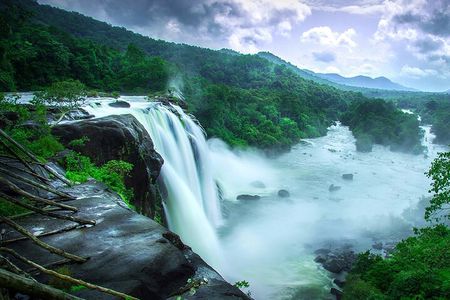 Athirappilly & Vazhachal Waterfalls Private Day Tour from Kochi