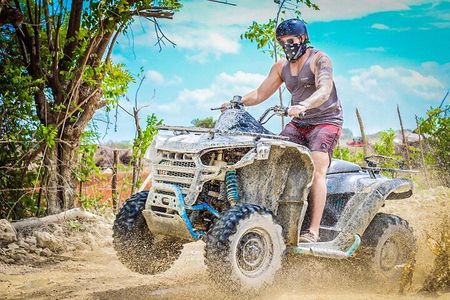 ATV through the cenote jungle, chocolate tasting AND coffee
