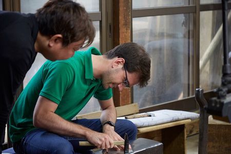 Tin Plate Making Experience in Toyama