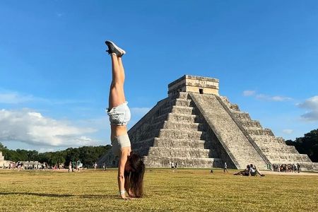 Chichen Itza Premium Swim in Cenote Ikkil Explore Izamal Village