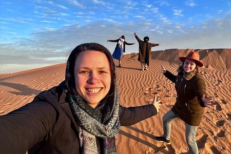 3-Days Desert Tour to Marrakech with Night in Erg Chebbi from Fes