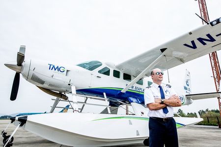 Halong Bay Heritage 1 Day Tour with Scenic Sky Seaplane & Cruise 