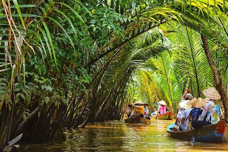 Day Tour My Tho - Ben Tre On Boat Explore Coconut Island