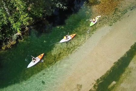 Safari kayak adventure w BBQ & Beer