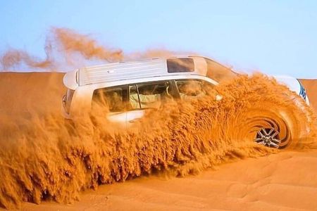 Dubai Desert Safari Sand board Camel Ride & Quad Bike