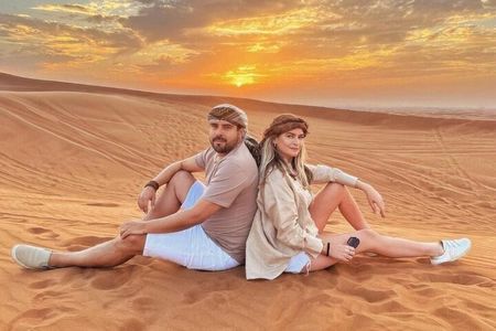 Private Evening Red Sand Desert Safari with BBQ Dinner