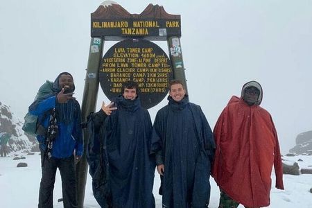 Lemosho Route 8 Days Kilimanjaro Climbing Tour