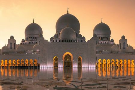 Dubai: Culture Tour of Abu Dhabi with Mosque and Qasr Al Watan 