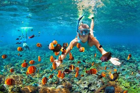 All inclusive: Blue lagoon Snorkeling & the Bats cave temple