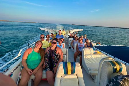 Thriller Sunset Dolphin Cruise in Destin Harbor