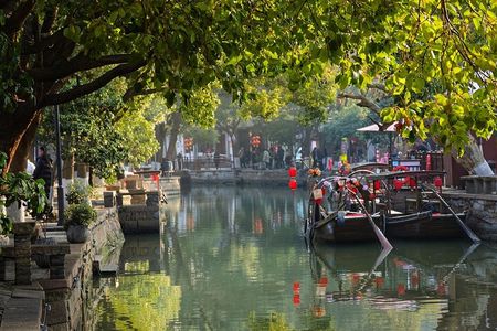 Zhujiajiao Water Town: Boat Ride, Opt for Hands-on Dumpling Meal