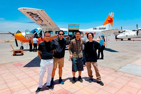 Nazca Lines Overflight and Buggy in Huacachina from Paracas