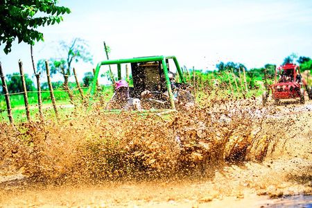 Buggy Tour to Macao Beach and Water Cave with Organic Farm