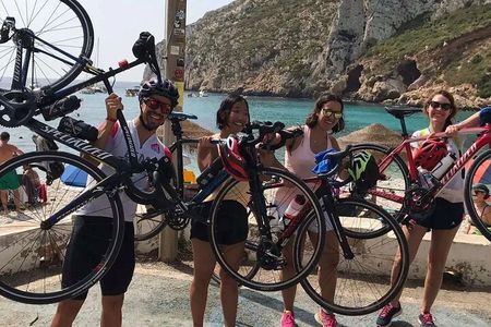 Electric bicycle route Cala Granadella -Cala Moraig