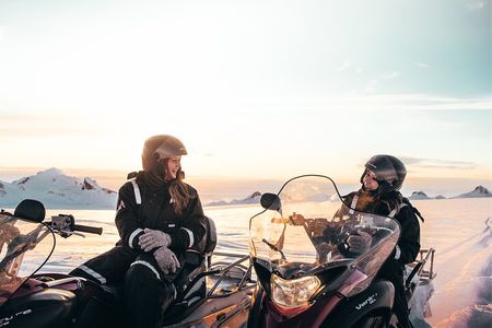 Golden Circle Super Jeep Adventure with Snowmobiling on Glacier