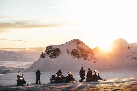 Golden Circle Super Jeep Adventure with Snowmobiling on Glacier