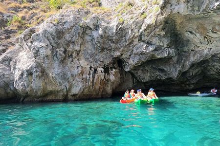 Amalfi Coast : Kayak-Snorkeling tour Pandora Cave & Hidden beach